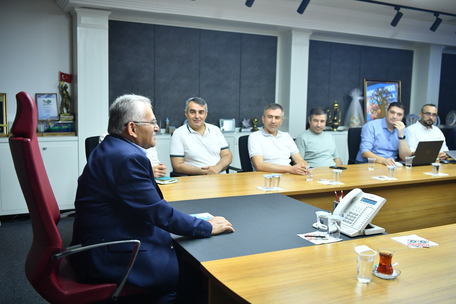 Başkan Büyükkılıç, “Kayseri’mizi akıllı şehir bağlamında ön plana çıkarma yönünde gayretlerimizi sürdüreceğiz”